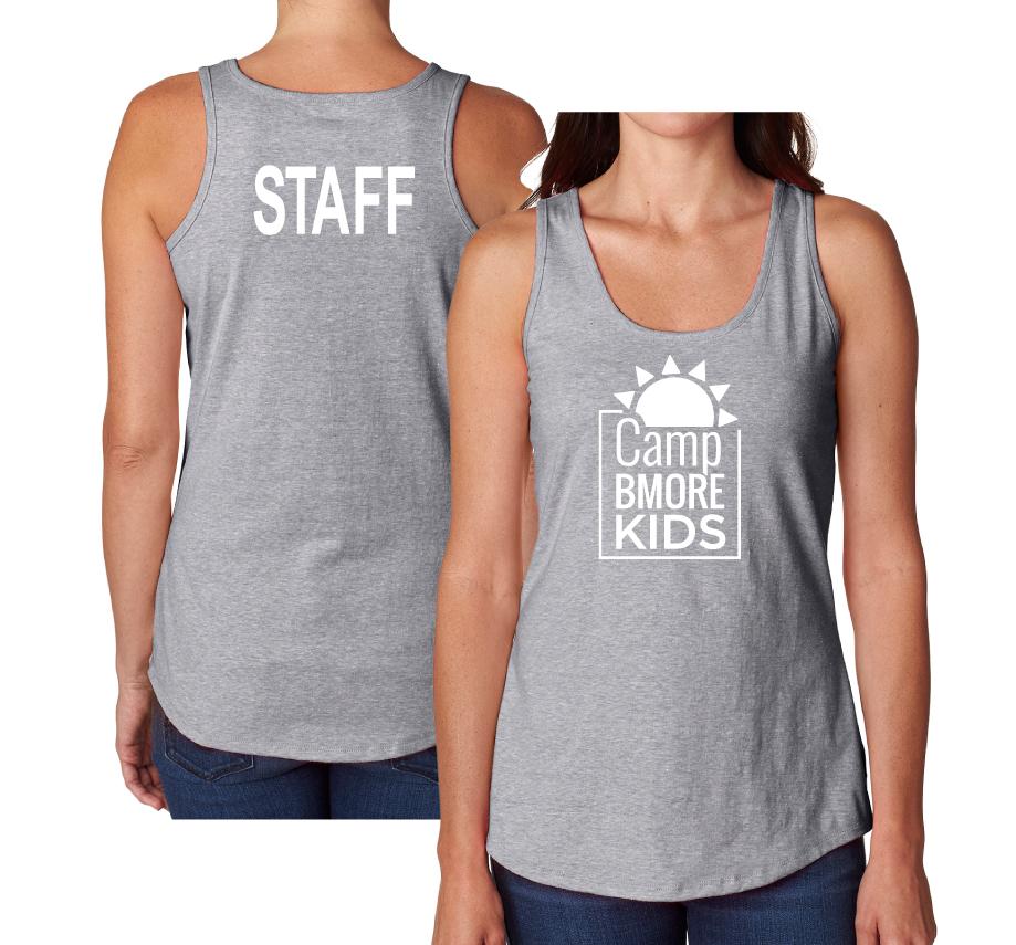 Woman's Tank Top Camp Bmore Staff Shirt